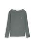 Langarmshirt mit Streifenmuster olive mint green stripe