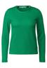 Langarmshirt mit Struktur easy green