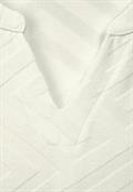 Langarmshirt mit Struktur vanilla white