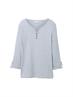 Langarmshirt mit Turn-Up-Funktion offwhite navy small stripe