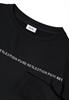 Langarmshirt mit Wording black