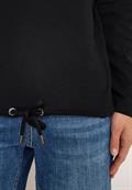 Langarmshirt mit Wording black