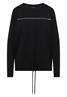 Langarmshirt mit Wording black
