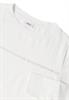 Langarmshirt mit Wording vanilla white