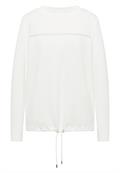 Langarmshirt mit Wording vanilla white