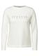 Langarmshirt mit Wording vanilla white