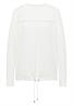 Langarmshirt mit Wording vanilla white