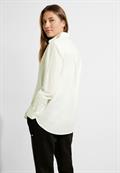 Lange Bluse aus Baumwolle vanilla white