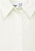 Lange Bluse aus Baumwolle vanilla white