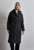 Lange Jacke black