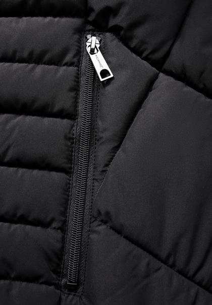 Lange Jacke black