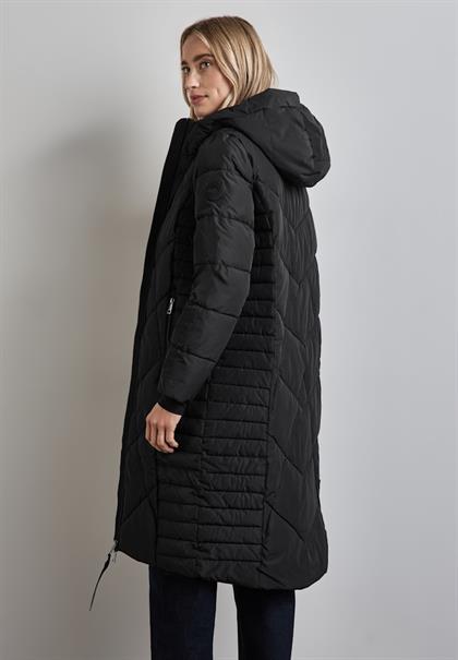 Lange Jacke black