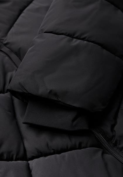 Lange Jacke black