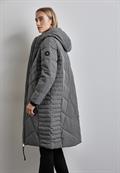 Lange Jacke frost grey melange