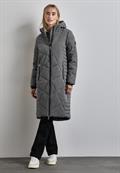 Lange Jacke frost grey melange