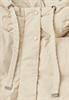 Lange Jacke mit Kapuze und Steppmuster soft fawn beige