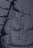 Lange Steppjacke gravity blue