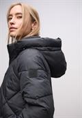 Lange Steppjacke obsidian blue