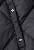 Lange Steppjacke obsidian blue