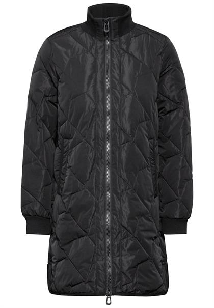 Langer Blouson black