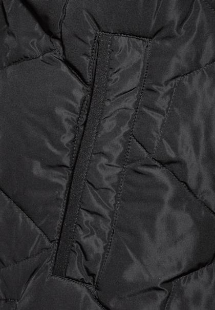 Langer Blouson black