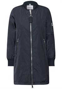 Langer Blouson dark navy blue