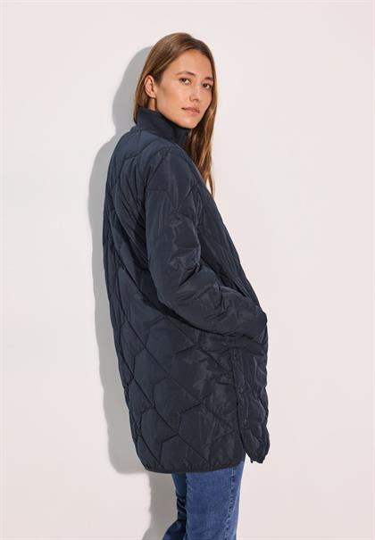 Langer Blouson dark navy blue