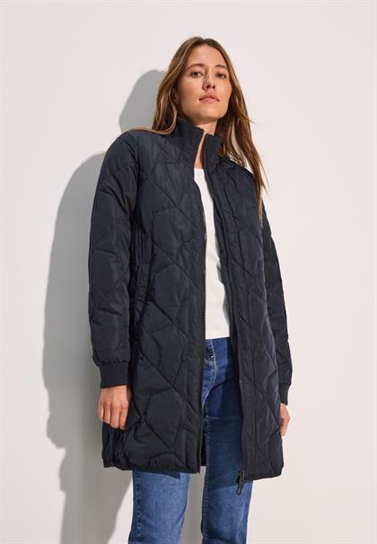 Langer Blouson dark navy blue