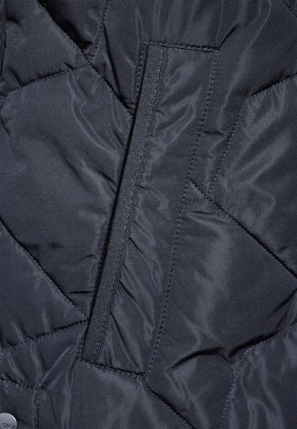 Langer Blouson dark navy blue