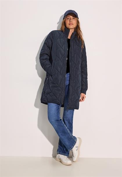 Langer Blouson dark navy blue