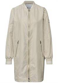Langer Blouson powder beige