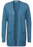 Langer Cardigan aqua melange