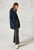 Langer Cardigan deep petrol