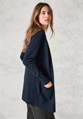 Langer Cardigan deep petrol