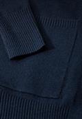 Langer Cardigan deep petrol