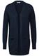 Langer Cardigan deep petrol