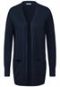 Langer Cardigan deep petrol