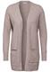 Langer Cardigan milky caramel melange