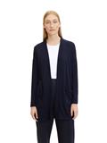 Langer Cardigan navy midnight blue