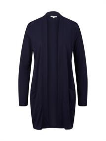 Langer Cardigan navy midnight blue