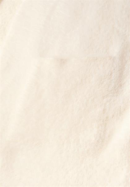 Langer Federgarn Cardigan soft beige