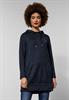 Langer Jersey Sweatpullover dark vintage blue
