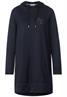 Langer Jersey Sweatpullover dark vintage blue