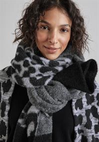 Langer Leo-Schal echo grey