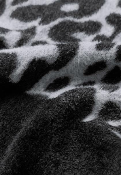 Langer Leo-Schal echo grey
