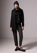Langer Schal black