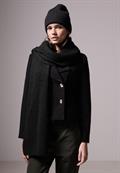 Langer Schal black