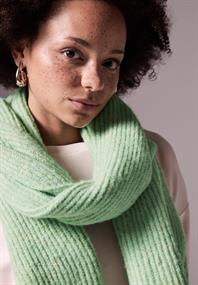 Langer Schal patina green mel.