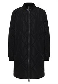 Langer Stepp-Blouson black