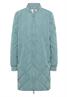 Langer Stepp-Blouson ice hill green
